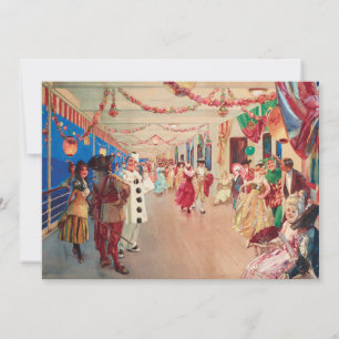 Une balle masquée sur un navire   Victor Gabriel G