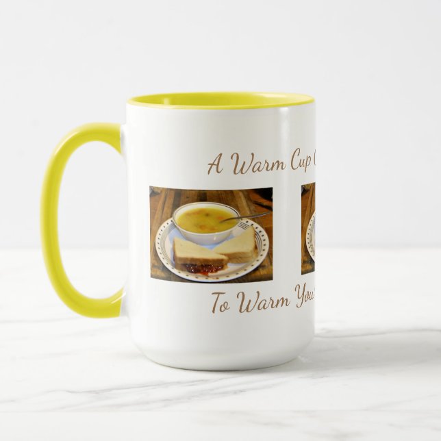 Une Belle Mug 15 oz Pour Soupe (Gauche)