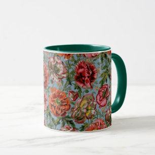 Une belle Philip Jacobs Fabric Poppy tasse