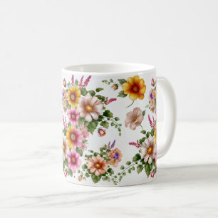 une belle tasse fleurie