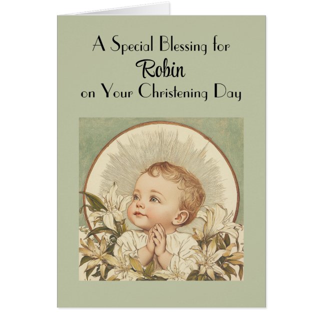 Une Bénédiction Spéciale, Vintage Personnalité Chr (Devant)