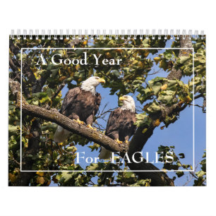 Une Bonne Année Pour Le Calendrier Des Aigles