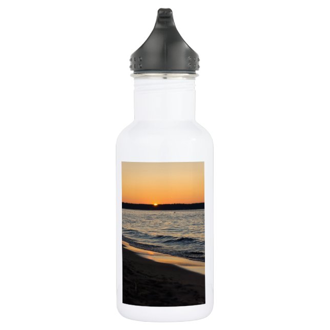 Une Bouteille d'eau couché de soleil (Droite)