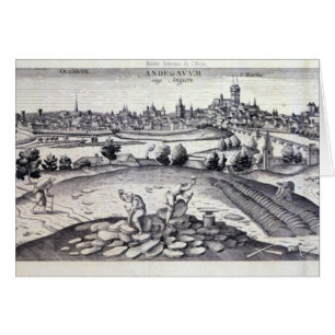 Une carrière d'ardoise irrite dedans, 1561