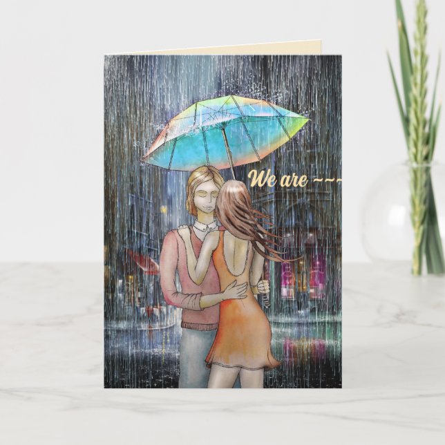 UNE CARTE D'AMOUR EN COUPLE PARFAIT (Devant)