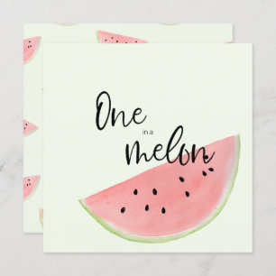 Une carte d'anniversaire dans un Melon pour garçon