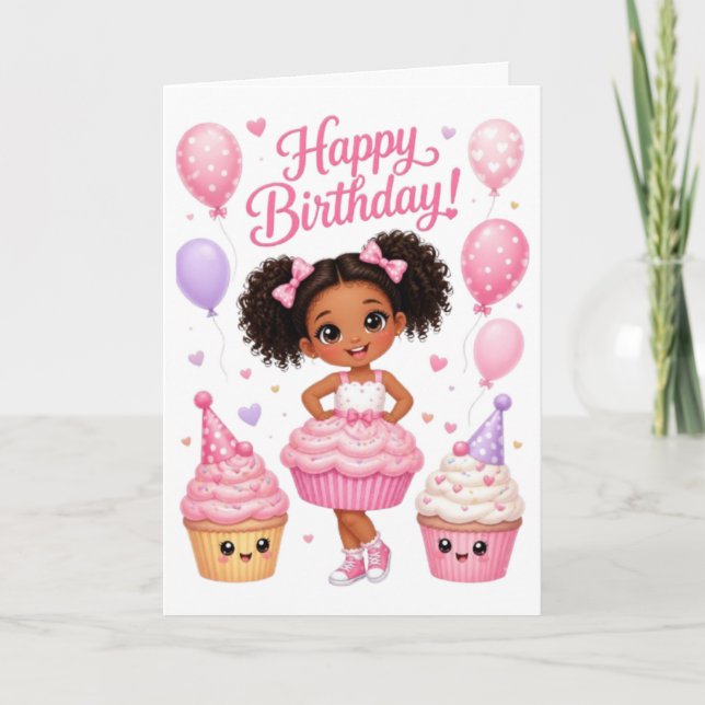 Une carte d'anniversaire douce (Devant)