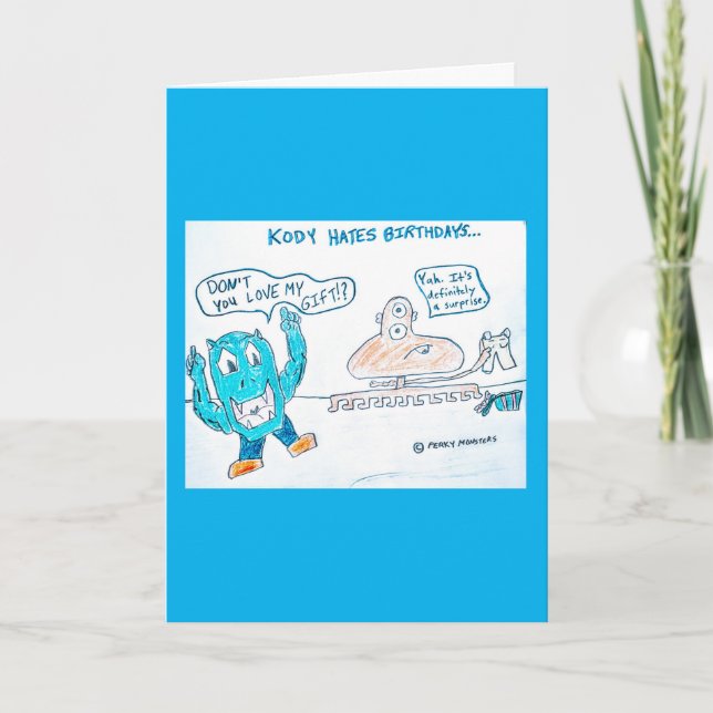 Une Carte D'Anniversaire Jolie (Devant)