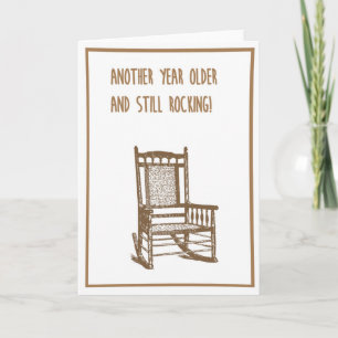 une carte d'anniversaire légèrement sarcastique