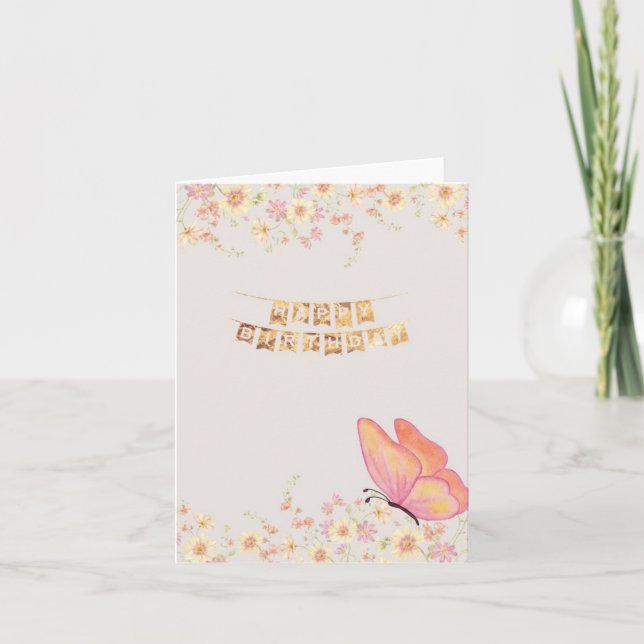 Une carte d'anniversaire pour réchauffer le cœur d (Devant)