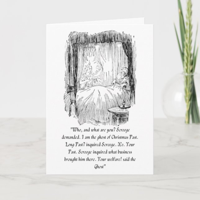 Une carte de A Christmas Carol (Devant)