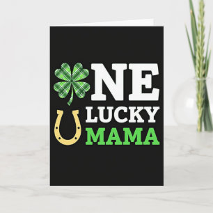 Une carte de chance One Lucky Mama