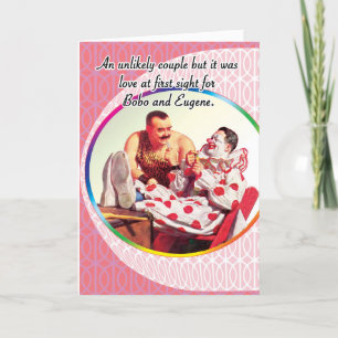 Une Carte De Jour Gay Valentines Couple Peu Probab