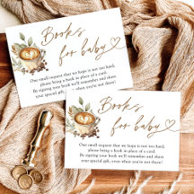 Une carte de livres pour bébé « Un bébé est en tra