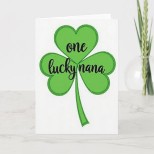 Une carte de Nana chanceuse