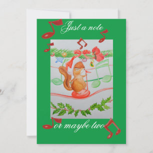 Une carte de Noël d'un petit-fils