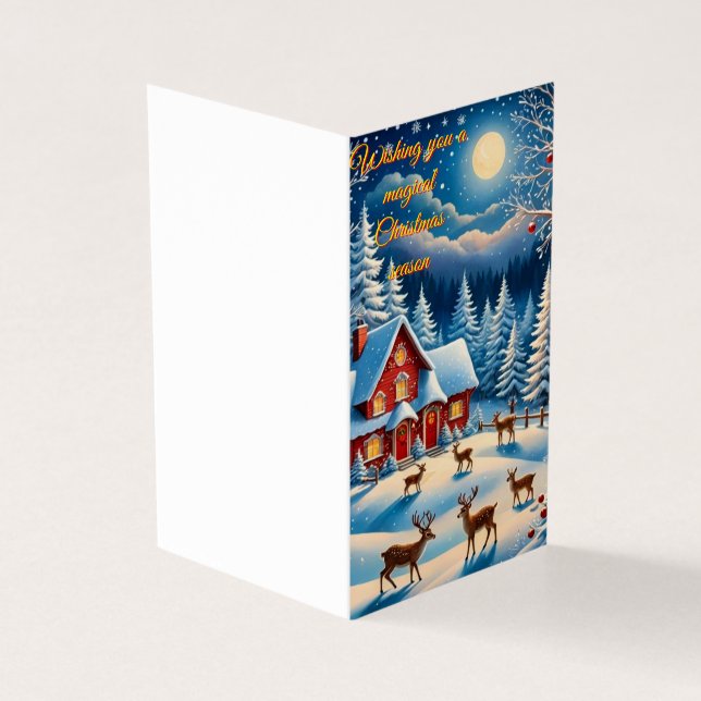Une carte de Noël fantaisiste (Outside)