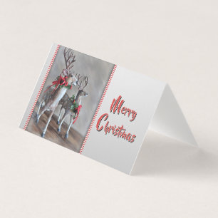 Une carte de Noël lumineuse et joyeuse