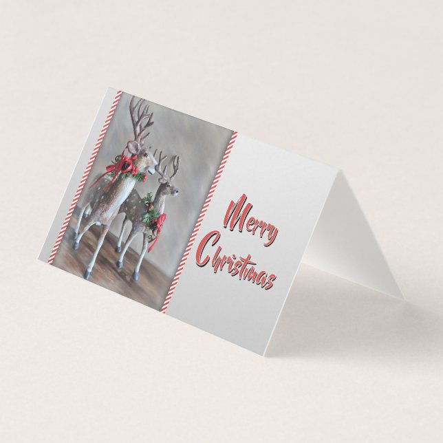 Une carte de Noël lumineuse et joyeuse (Front)
