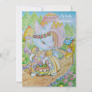 UNE CARTE DE PÂQUES PERSONNALISÉE POUR PETITE-FILL