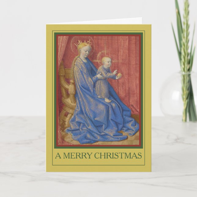 UNE CARTE DE VACANCES FAMILIALE JOYEZ NOËL (Devant)