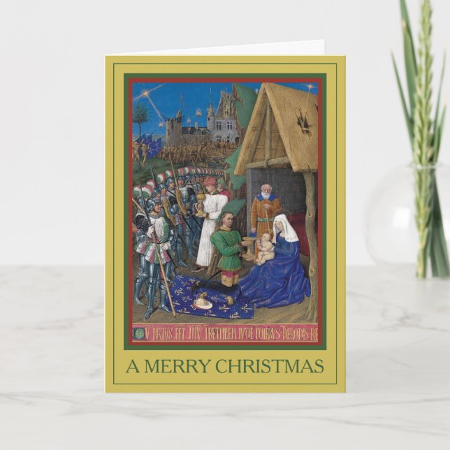 UNE CARTE DE VACANCES FAMILIALE JOYEZ NOËL (Devant)