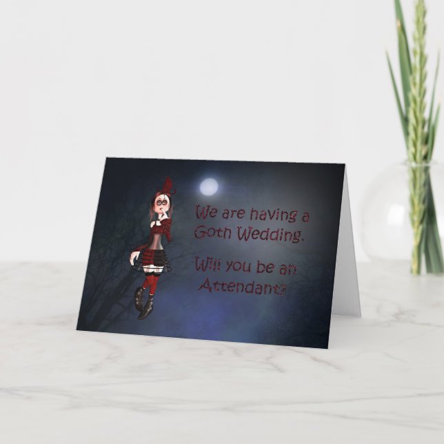 Une carte de vampire pour une demande d'accompagna (Devant)