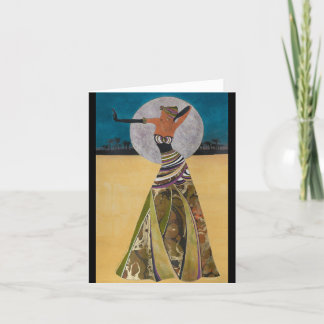 Une carte de voeux Carbbean Moment