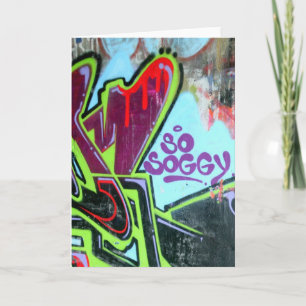 Une carte de voeux si soggy