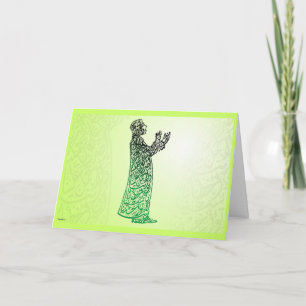 une carte de voeux spirituelle