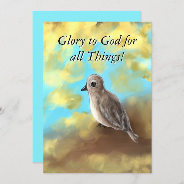 Une carte fixe de rêve volant (Devant / Derrière)