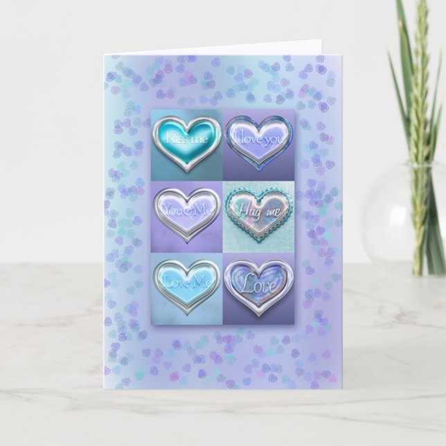 Une carte mignonne d'amour (Devant)