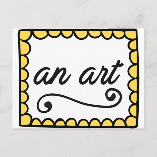 Une carte postale d'art (Devant)