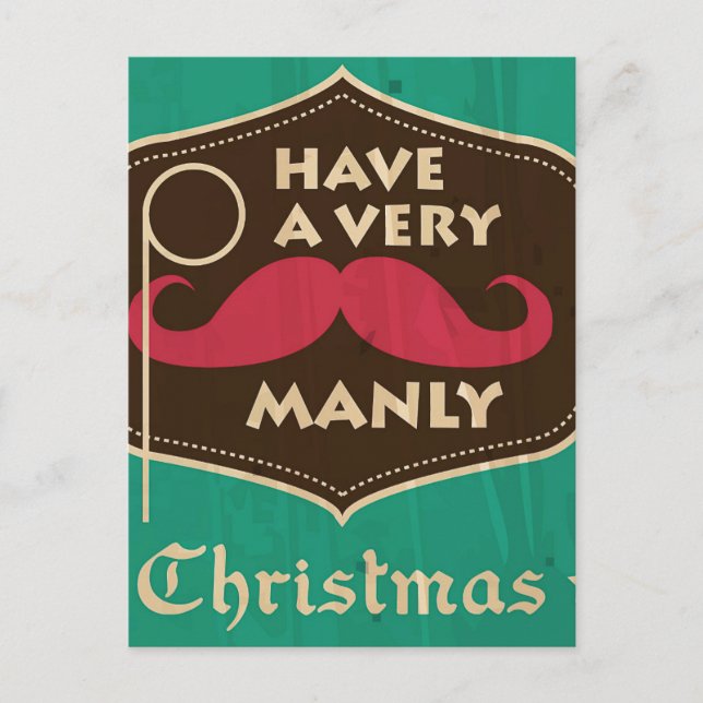 Une carte postale de Noël très maniaque (Devant)