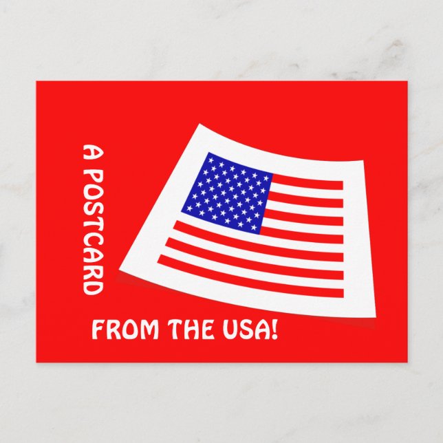 Une carte postale des USA ! (Devant)