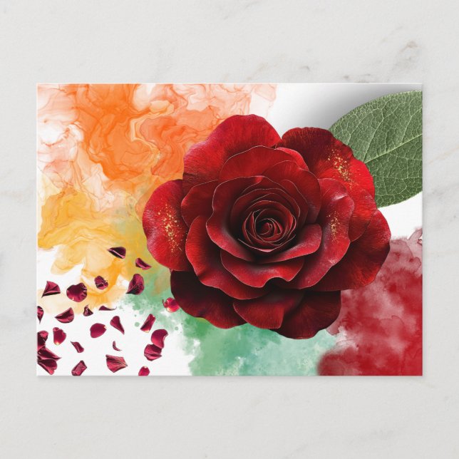 Une carte postale inspirante A Soft Bloom (Devant)
