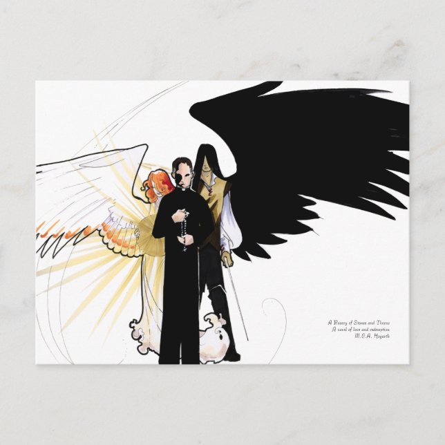 Une carte postale Rosary of Stones and Thorns (Devant)