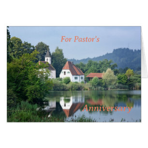 Une carte pour l'anniversaire d'un pasteur