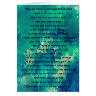 Une carte pour notre fils