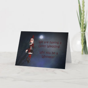 Une carte Vampire pour une demande de témoin