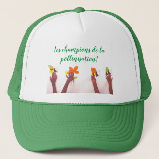 Une casquette Les champions de la pollinisation