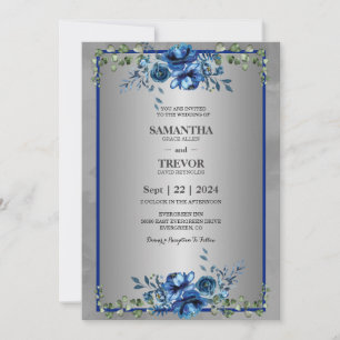 Une Célébration d'Amour d'Argent Invitation