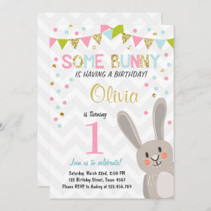 Une certaine invitation d'anniversaire de ressort