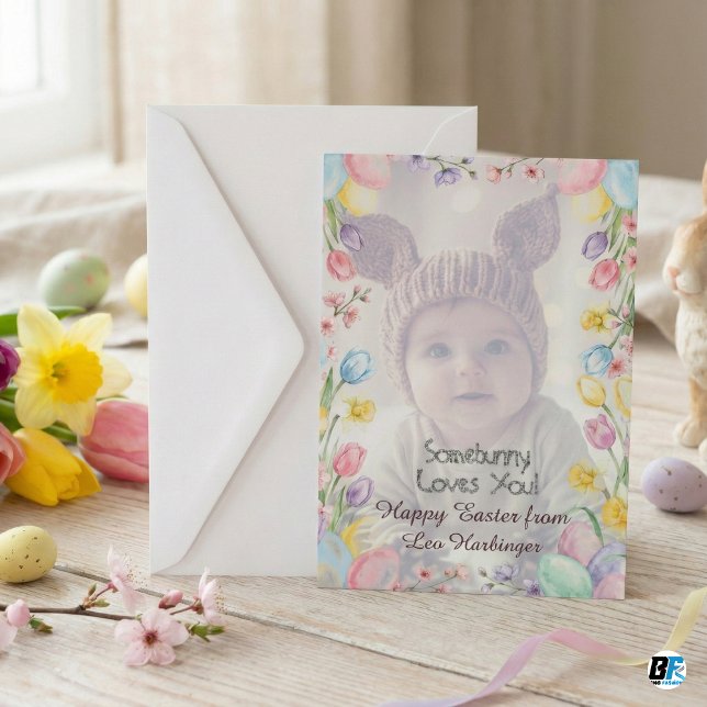 Une certaine lapine Vous Aime Carte de Pâques pers (Créateur téléchargé)