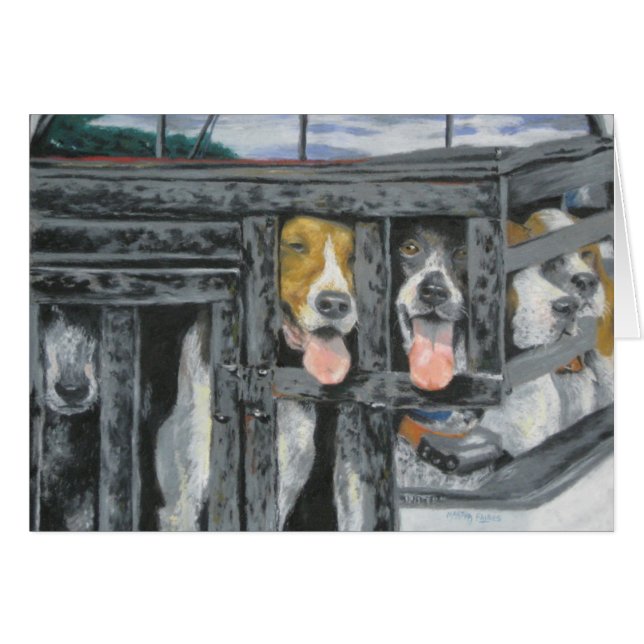 "Une chasse nous irons " (Devant horizontal)