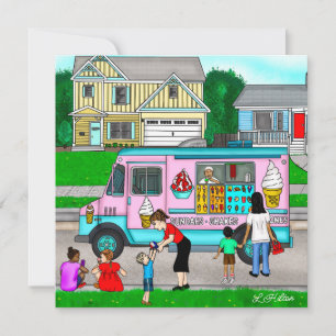 Une chaude journée d'été   Une illustration fantas