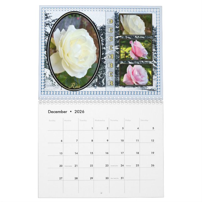 Une collection de fleurs Calendrier 2022 (m) (Dec 2026)