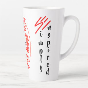 "Une coupe à la fois" Latte Mug