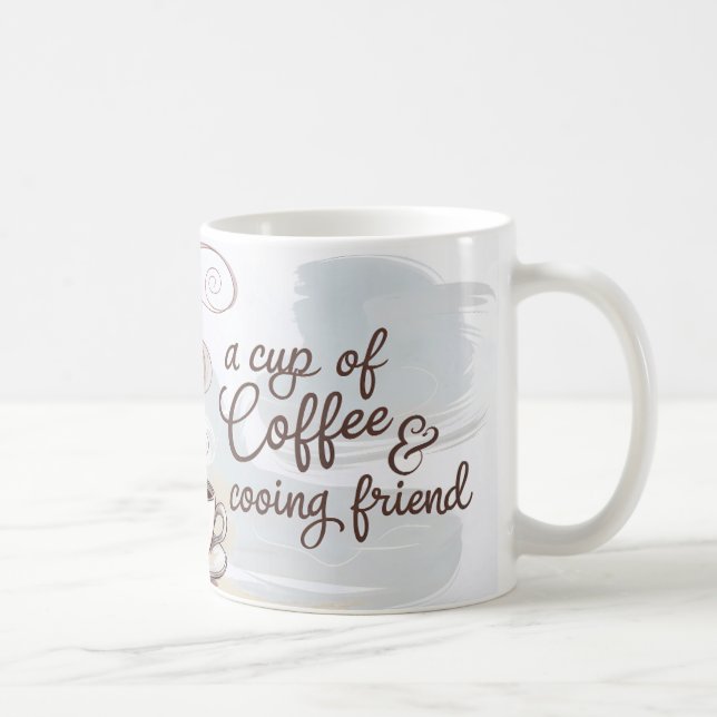 Une coupe de café et de cooing Friend Mug (Droite)