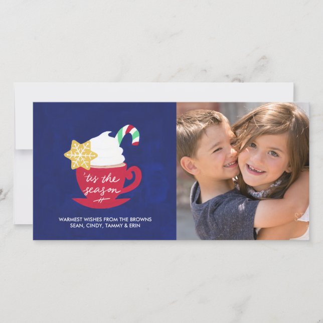 Une Coupe de 'Tis The Season Carte photo (Devant)